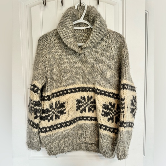 Hand Knit Fisherman Sweater - Picture 1 of 4